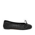 Bigshoes GA1136/S-01 Leather Ballerina Black Bigshoes GA1136/S-01 Leather Ballerina Black
