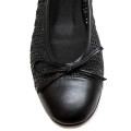 Bigshoes GA1136/S-01 Leather Ballerina Black Bigshoes GA1136/S-01 Leather Ballerina Black