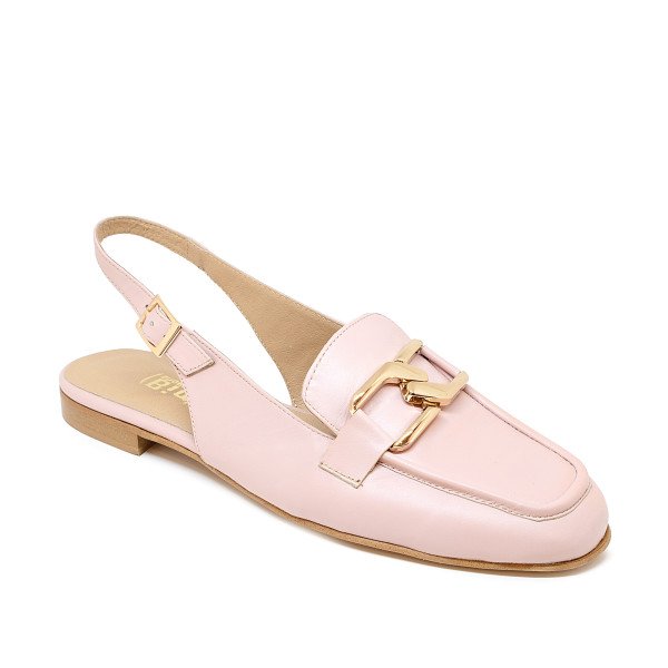 Bigshoes GA1153-17 Leather Ballerina Pink Bigshoes GA1153-17 Leather Ballerina Pink