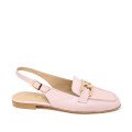 Bigshoes GA1153-17 Leather Ballerina Pink Bigshoes GA1153-17 Leather Ballerina Pink
