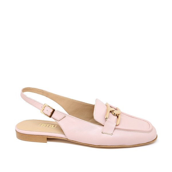 Bigshoes GA1153-17 Leather Ballerina Pink Bigshoes GA1153-17 Leather Ballerina Pink