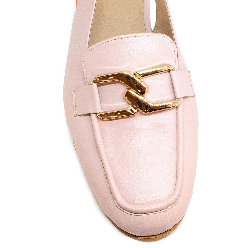 Bigshoes GA1153-17 Leather Ballerina Pink Bigshoes GA1153-17 Leather Ballerina Pink