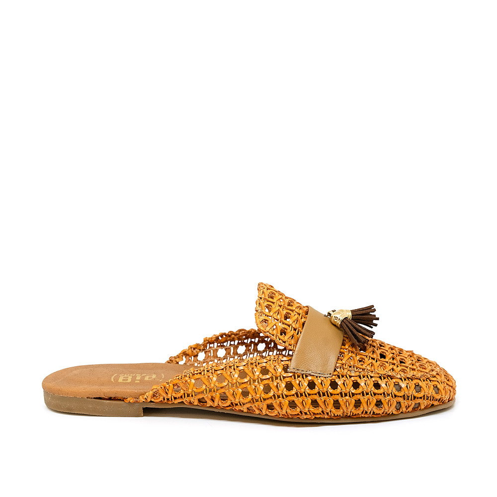 Bigshoes GA1163-09 Leather Mule Tan Bigshoes GA1163-09 Leather Mule Tan