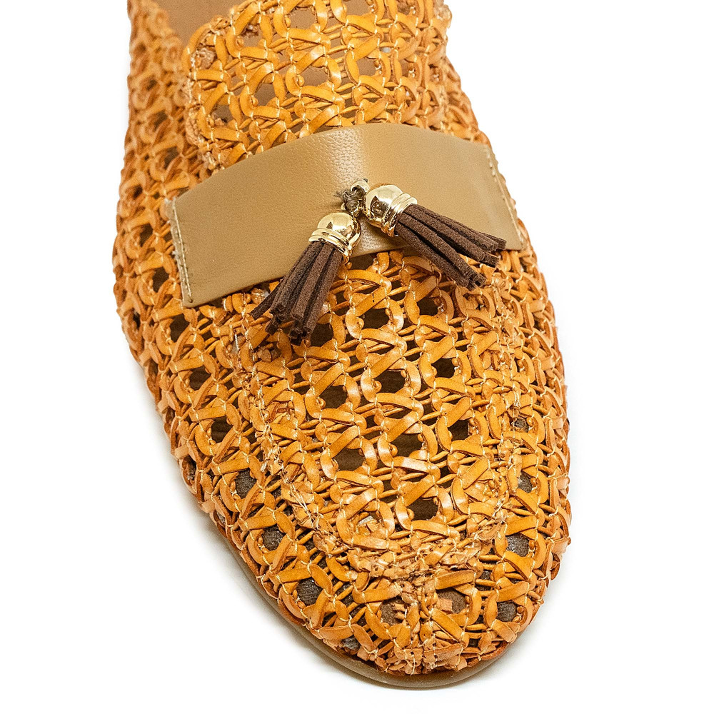 Bigshoes GA1163-09 Leather Mule Tan Bigshoes GA1163-09 Leather Mule Tan