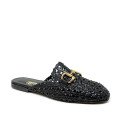 Bigshoes GA1164-01 Leather Mule Black Bigshoes GA1164-01 Leather Mule Black