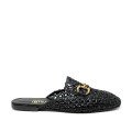 Bigshoes GA1164-01 Leather Mule Black Bigshoes GA1164-01 Leather Mule Black