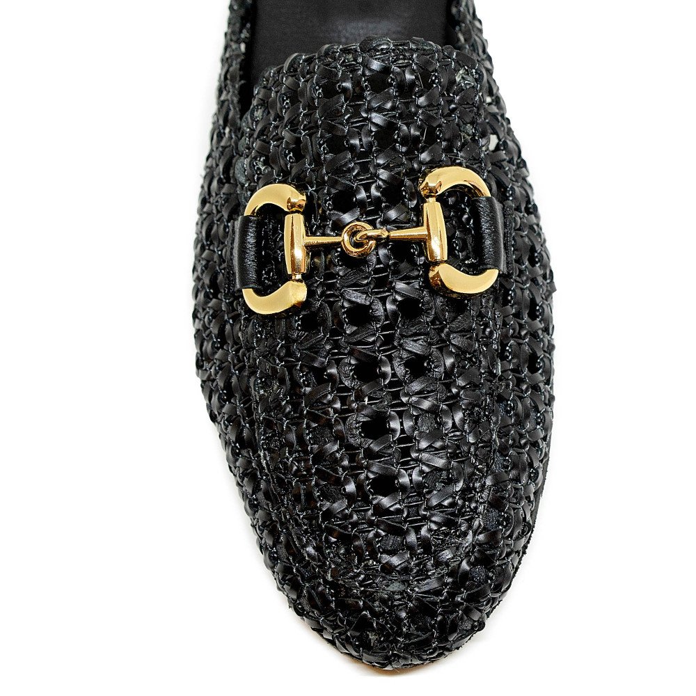Bigshoes GA1164-01 Leather Mule Black Bigshoes GA1164-01 Leather Mule Black