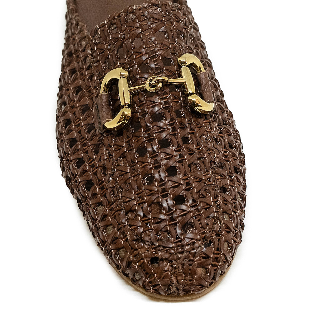 Bigshoes GA1164-05 Leather Mule Brown Bigshoes GA1164-05 Leather Mule Brown