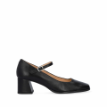 Andres Machado Jane-01 Leather Pumps Black 6cm