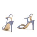 Andres Machado Jimena-10 Leather Sandal Purple 11cm Andres Machado Jimena-10 Leather Sandal Purple 11cm