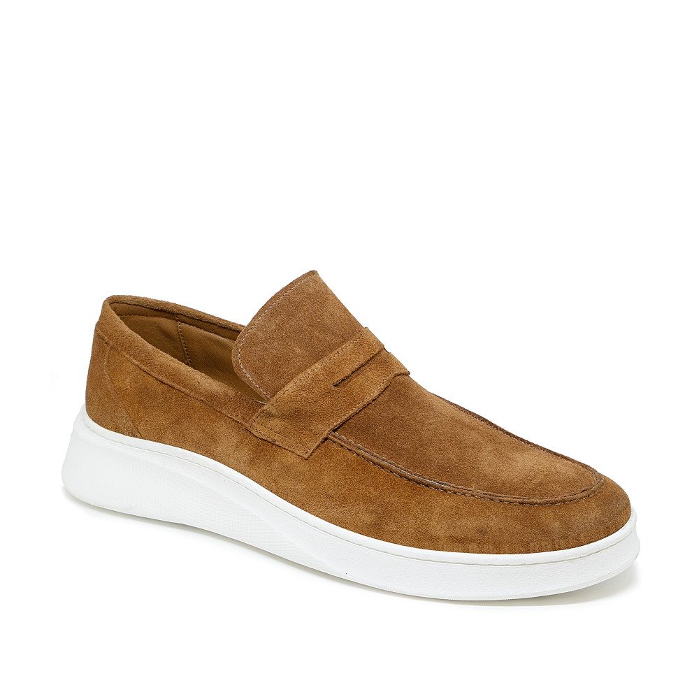 Bigshoes KL32301-05 Leather Moccasin Brown Bigshoes KL32301-05 Leather Moccasin Brown
