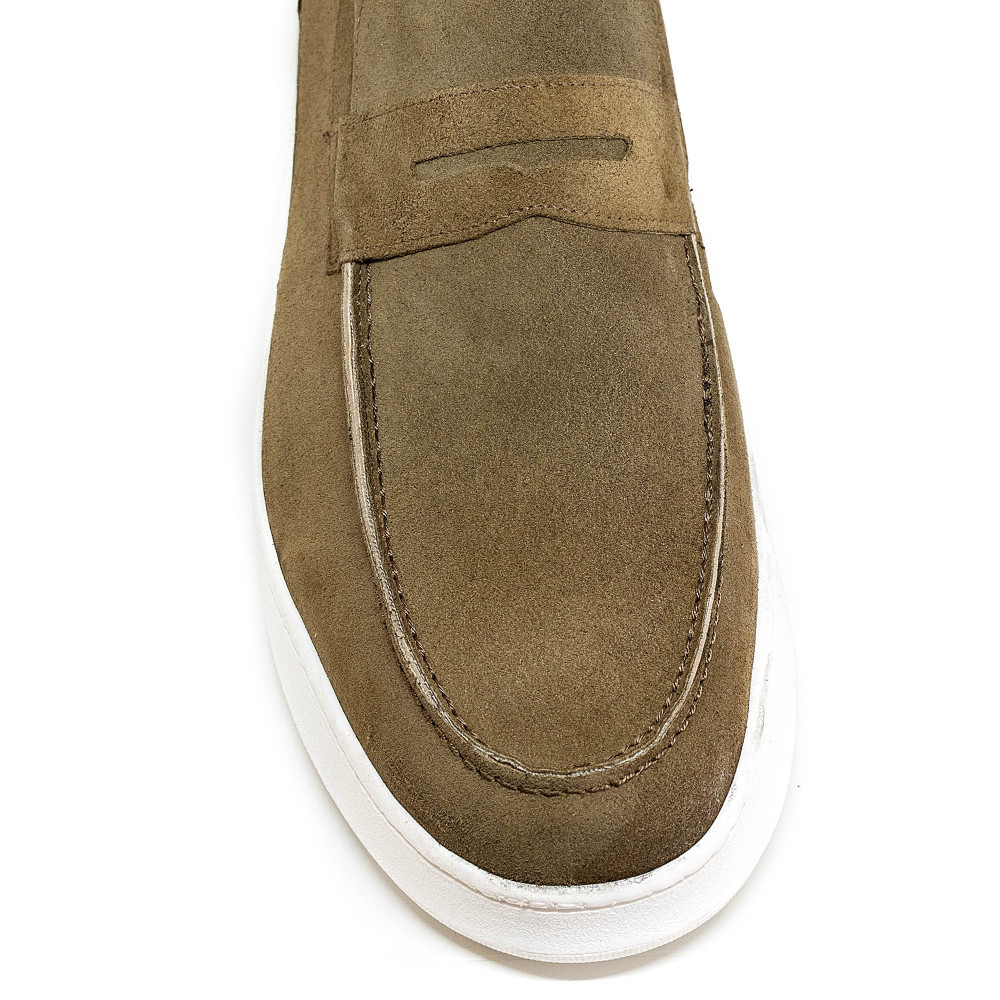 Bigshoes KL32301-07 Leather Moccasin Cigar