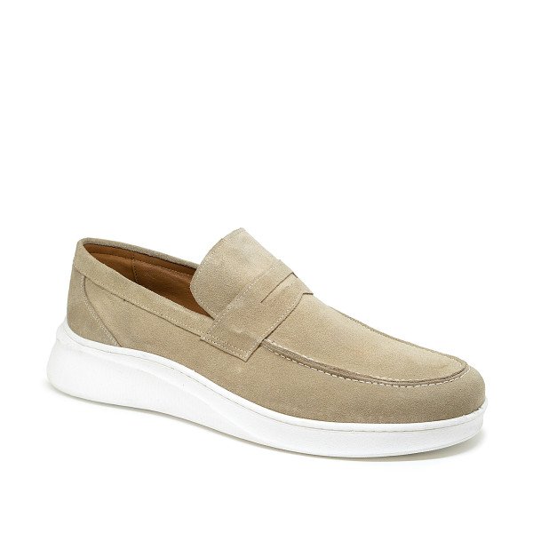 Bigshoes KL32301-13 Δερμάτινο Μοκασίνι Μπεζ Bigshoes KL32301-13 Δερμάτινο Μοκασίνι Μπεζ