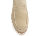 Bigshoes KL32301-13 Leather Moccasin Beige Bigshoes KL32301-13 Leather Moccasin Beige