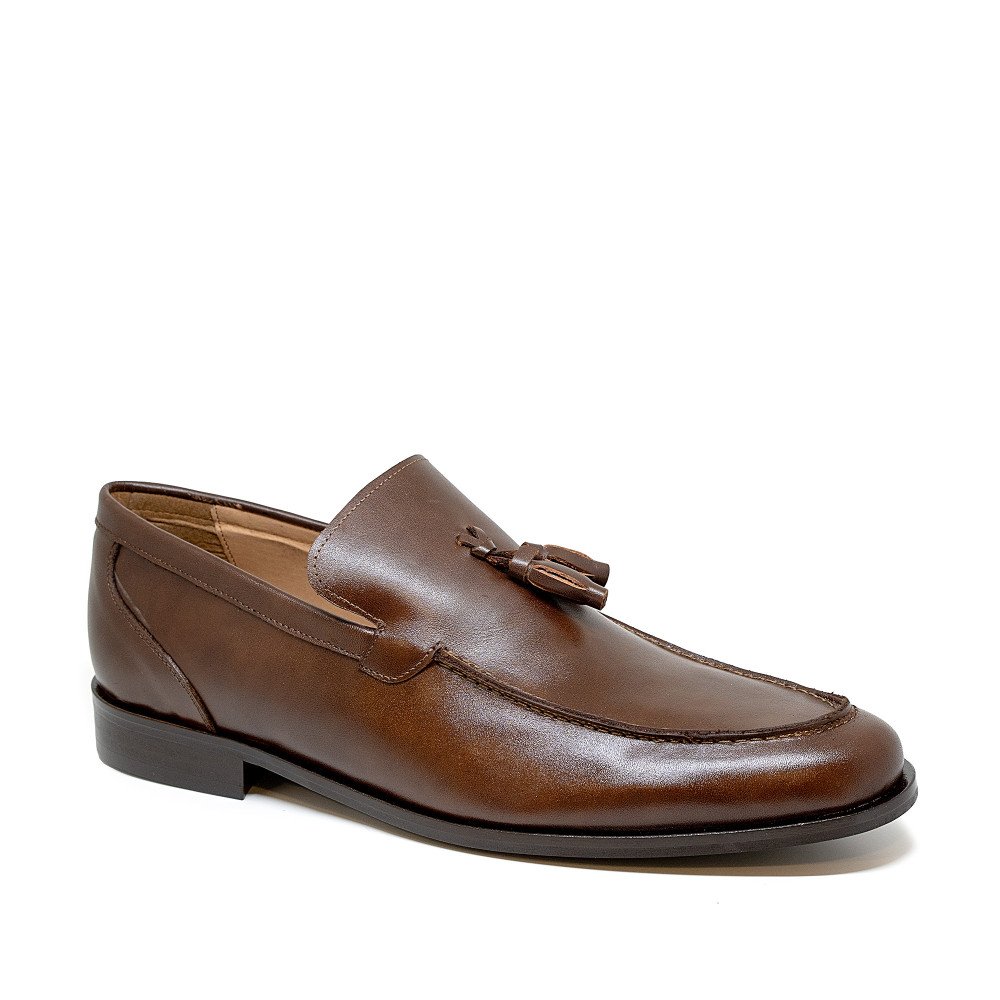 Bigshoes KL37302-05 Leather Moccasin Brown Bigshoes KL37302-05 Leather Moccasin Brown