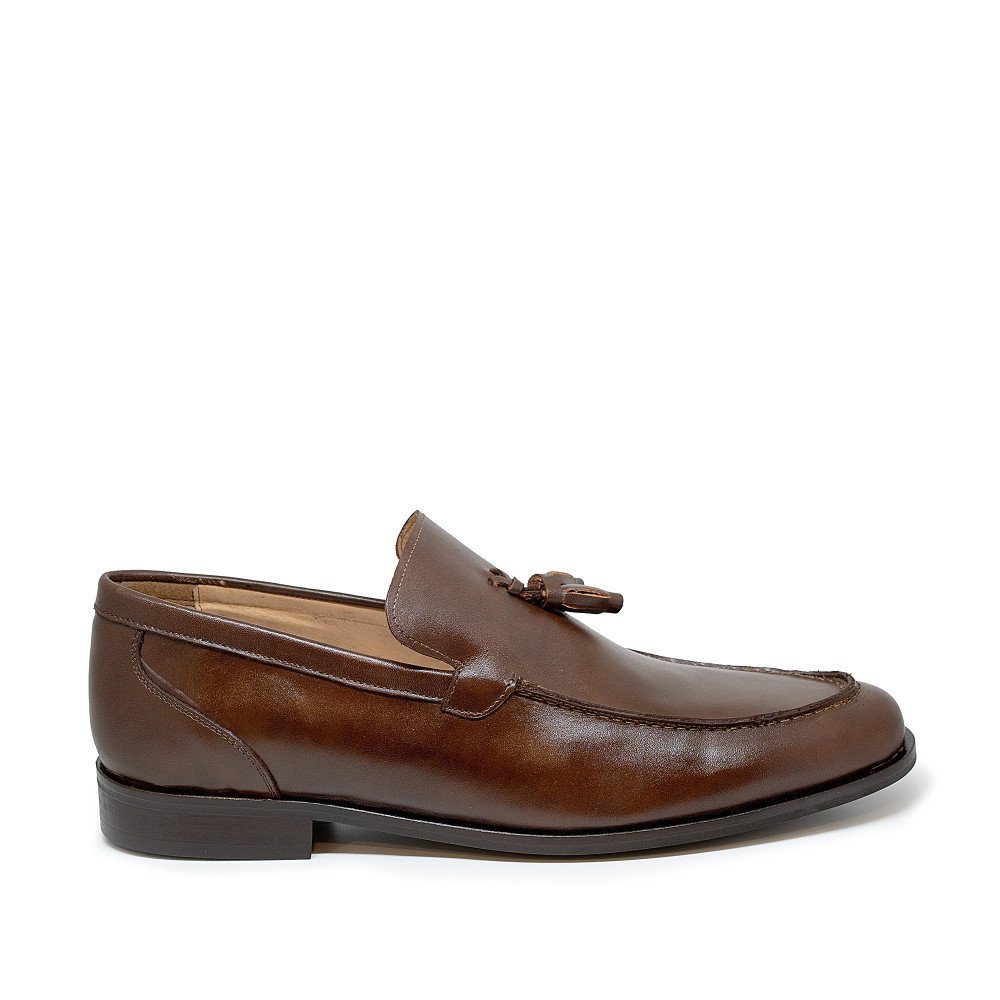 Bigshoes KL37302-05 Leather Moccasin Brown Bigshoes KL37302-05 Leather Moccasin Brown