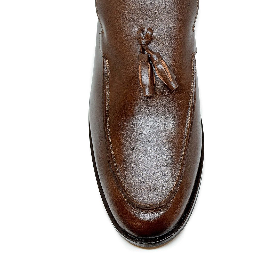 Bigshoes KL37302-05 Leather Moccasin Brown Bigshoes KL37302-05 Leather Moccasin Brown
