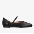 Andres Machado Lili-01 Leather Ballerina Black Andres Machado Lili-01 Leather Ballerina Black
