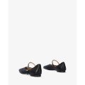 Andres Machado Lili-01 Leather Ballerina Black Andres Machado Lili-01 Leather Ballerina Black