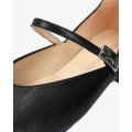 Andres Machado Lili-01 Leather Ballerina Black Andres Machado Lili-01 Leather Ballerina Black