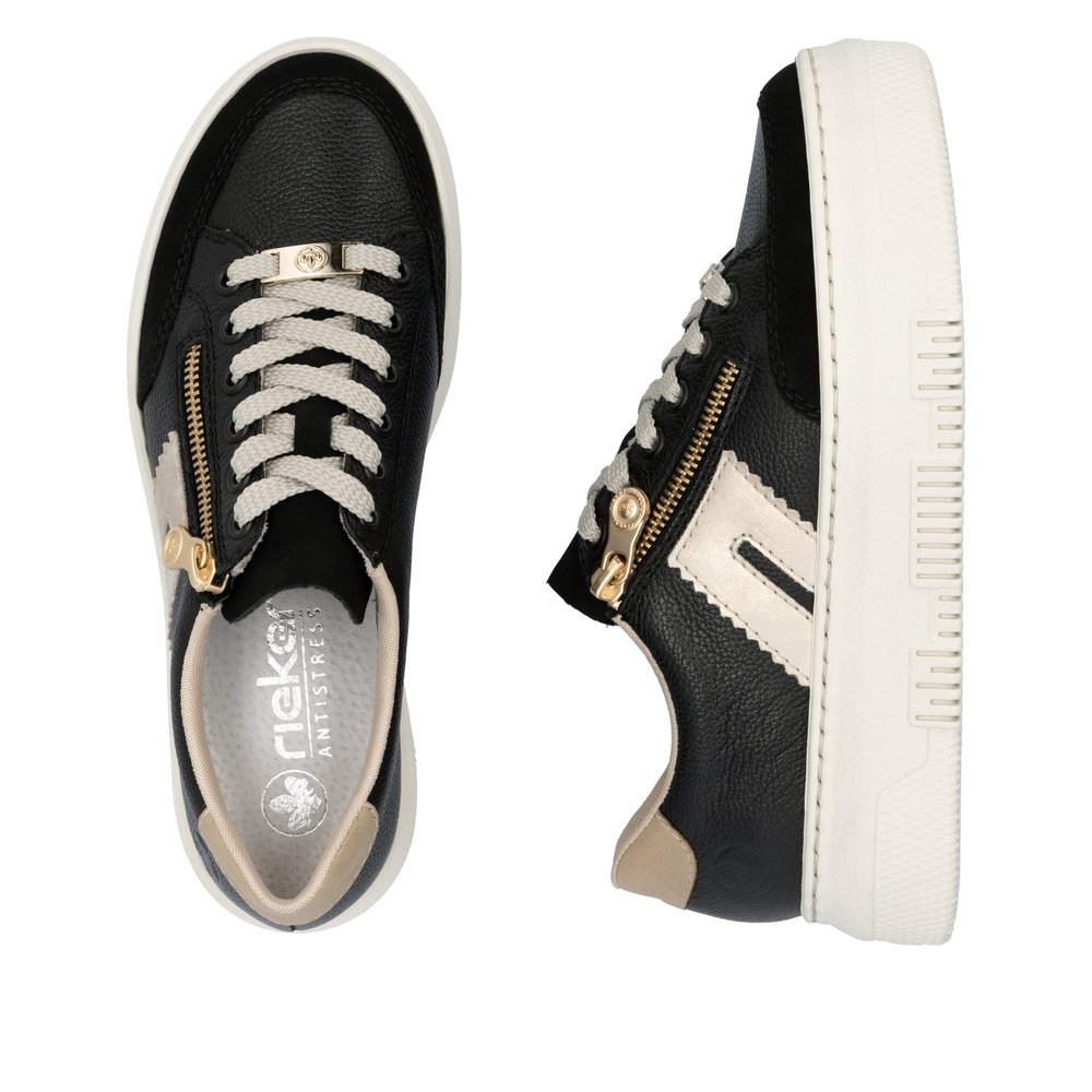 Rieker M1912-00 Anatomical Sneaker Black Rieker M1912-00 Anatomical Sneaker Black