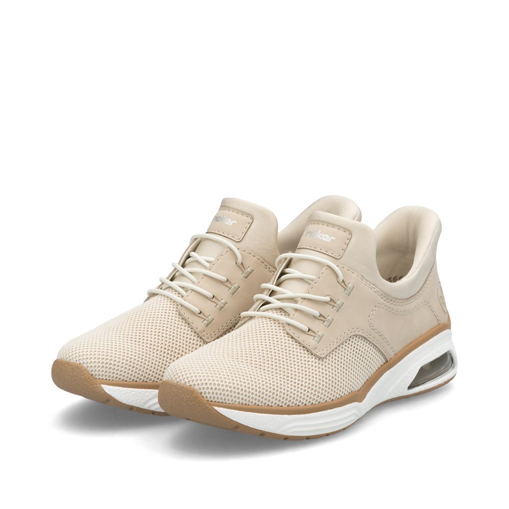 Rieker M5665-60 Ανατομικά Sneaker Μπεζ Rieker M5665-60 Ανατομικά Sneaker Μπεζ