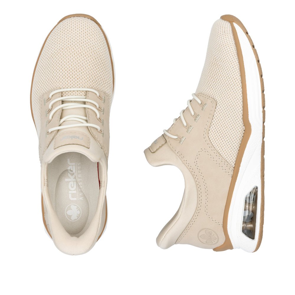 Rieker M5665-60 Ανατομικά Sneaker Μπεζ Rieker M5665-60 Ανατομικά Sneaker Μπεζ