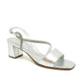 Bigshoes MX22139-04 Δερμάτινo Πέδιλο Ασημί 5cm Bigshoes MX22139-04 Δερμάτινo Πέδιλο Ασημί 5cm