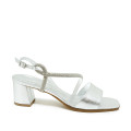 Bigshoes MX22139-04 Δερμάτινo Πέδιλο Ασημί 5cm Bigshoes MX22139-04 Δερμάτινo Πέδιλο Ασημί 5cm