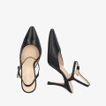 Andres Machado Odile-01 Leather Heels Black 8,5cm Andres Machado Odile-01 Leather Heels Black 8,5cm