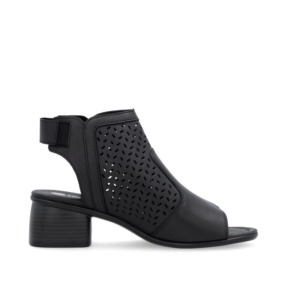 Remonte R8769-00 Anatomical Leather Sandal Black 5cm Remonte R8769-00 Anatomical Leather Sandal Black 5cm