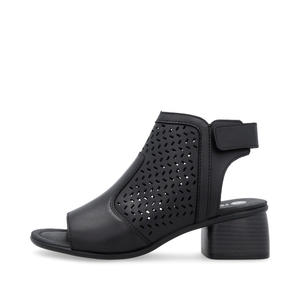 Remonte R8769-00 Anatomical Leather Sandal Black 5cm Remonte R8769-00 Anatomical Leather Sandal Black 5cm