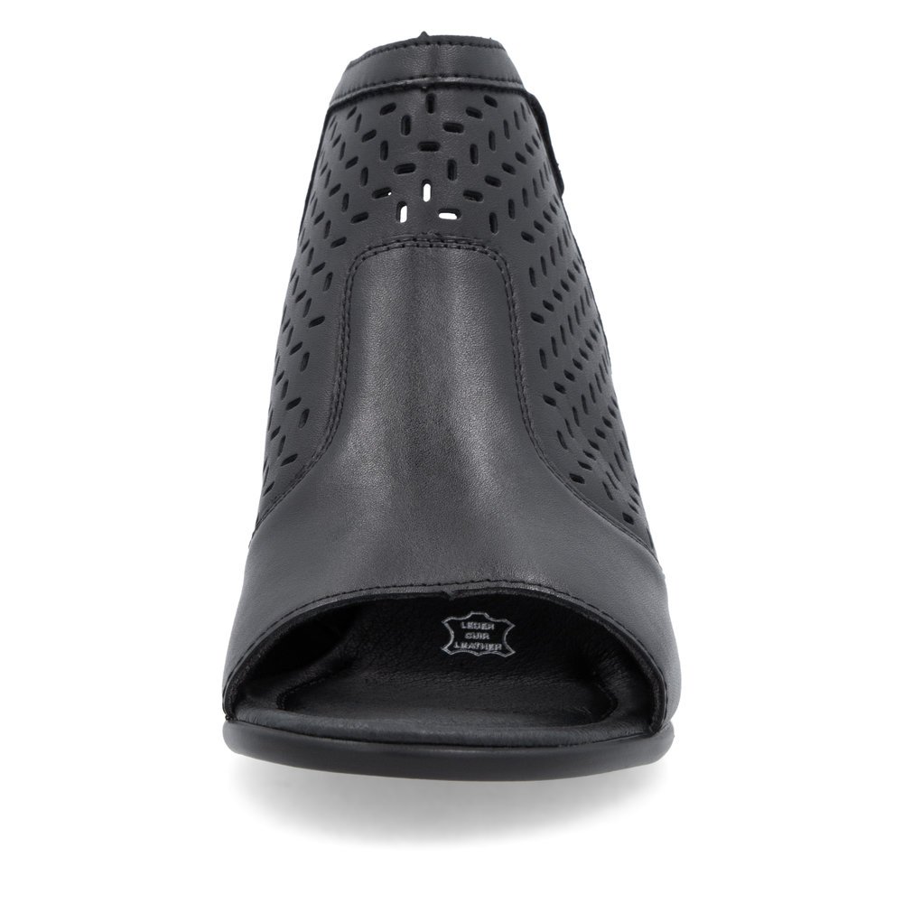 Remonte R8769-00 Anatomical Leather Sandal Black 5cm Remonte R8769-00 Anatomical Leather Sandal Black 5cm