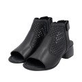 Remonte R8769-00 Anatomical Leather Sandal Black 5cm Remonte R8769-00 Anatomical Leather Sandal Black 5cm