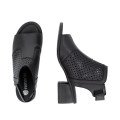 Remonte R8769-00 Anatomical Leather Sandal Black 5cm Remonte R8769-00 Anatomical Leather Sandal Black 5cm