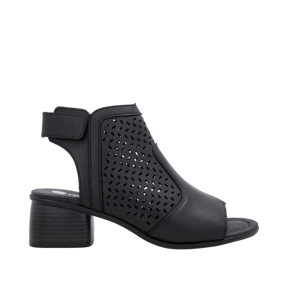 Remonte R8769-00 Anatomical Leather Sandal Black 5cm Remonte R8769-00 Anatomical Leather Sandal Black 5cm