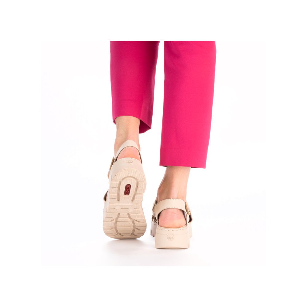 Rieker V1063-60 Anatomic Sandal Beige Rieker V1063-60 Anatomic Sandal Beige