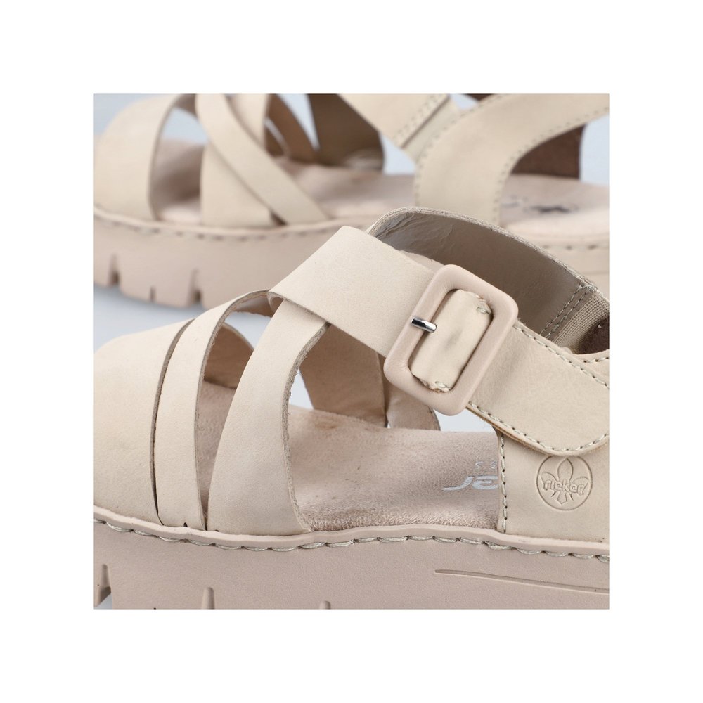 Rieker V1063-60 Anatomic Sandal Beige Rieker V1063-60 Anatomic Sandal Beige