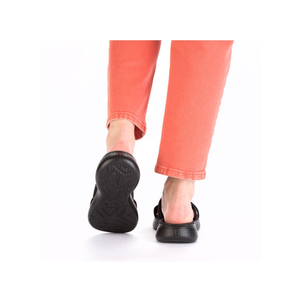 Rieker V2105-00 Anatomical Sandal Black Rieker V2105-00 Anatomical Sandal Black