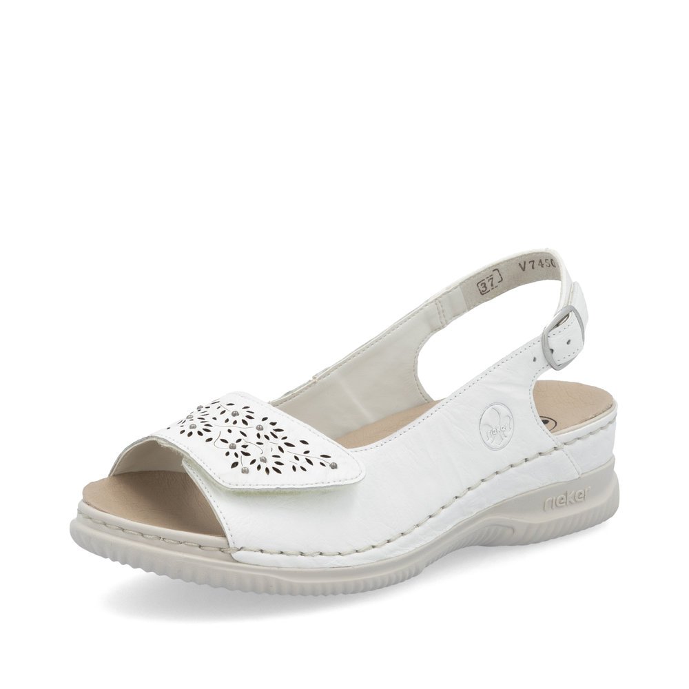 Rieker V7450-80 Anatomic Sandal White Rieker V7450-80 Anatomic Sandal White