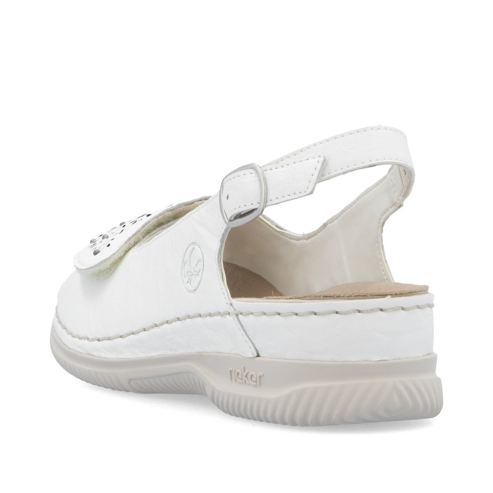 Rieker V7450-80 Anatomic Sandal White Rieker V7450-80 Anatomic Sandal White