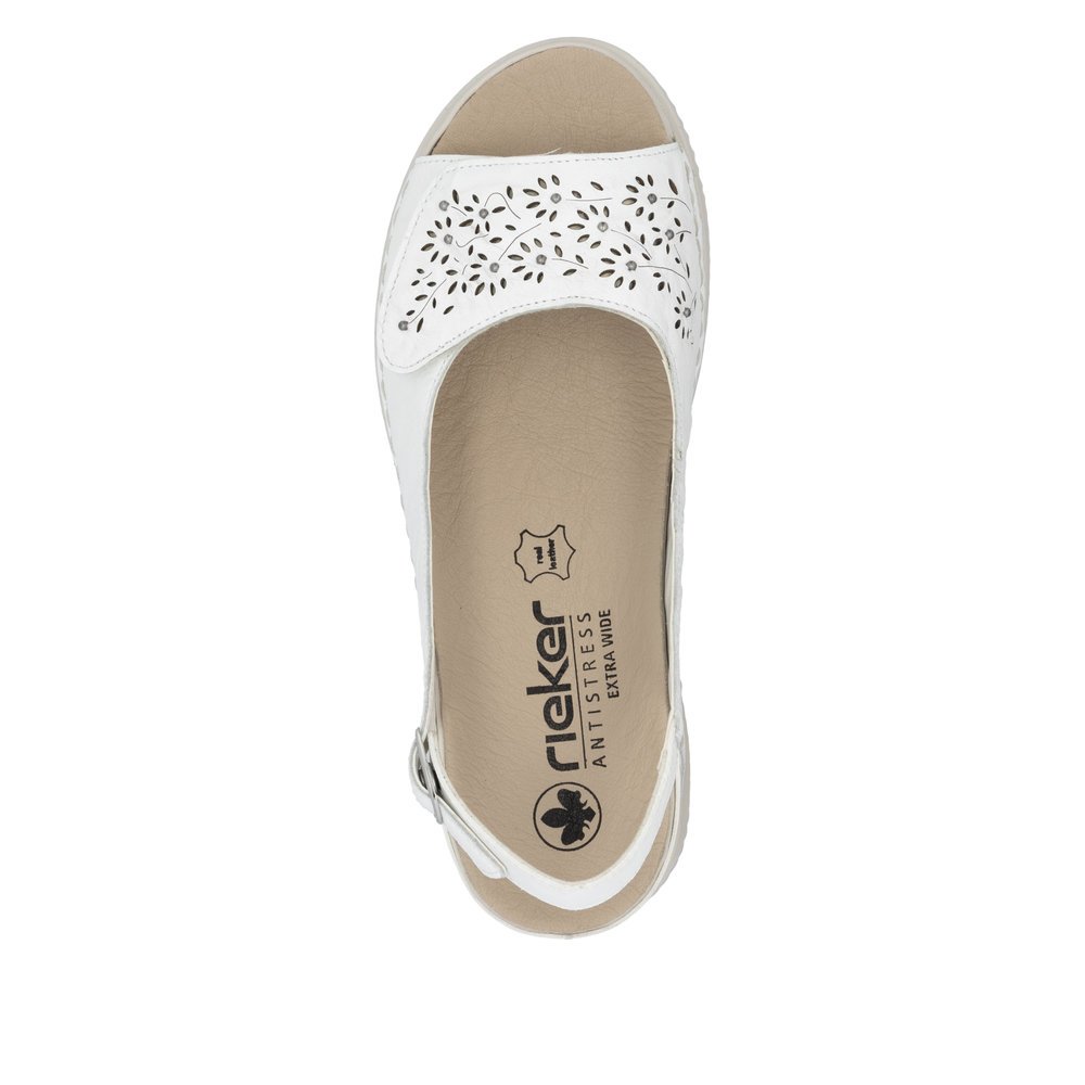 Rieker V7450-80 Anatomic Sandal White Rieker V7450-80 Anatomic Sandal White