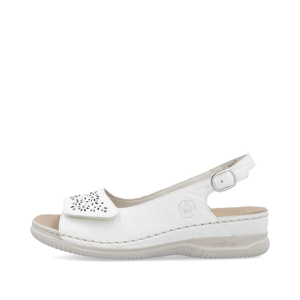 Rieker V7450-80 Anatomic Sandal White Rieker V7450-80 Anatomic Sandal White