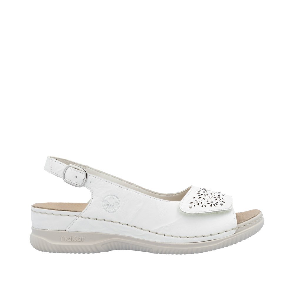 Rieker V7450-80 Anatomic Sandal White Rieker V7450-80 Anatomic Sandal White