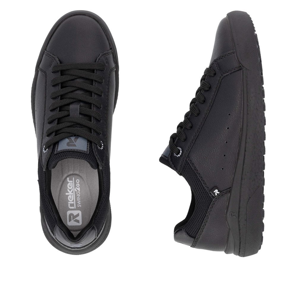 Rieker W1100-00 Ανατομικά Sneaker Μαύρο Rieker W1100-00 Ανατομικά Sneaker Μαύρο