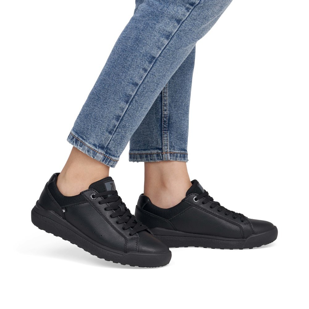 Rieker W1100-00 Ανατομικά Sneaker Μαύρο Rieker W1100-00 Ανατομικά Sneaker Μαύρο