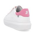 Rieker W1201-82 Anatomical Sneaker White Pink Rieker W1201-82 Anatomical Sneaker White Pink