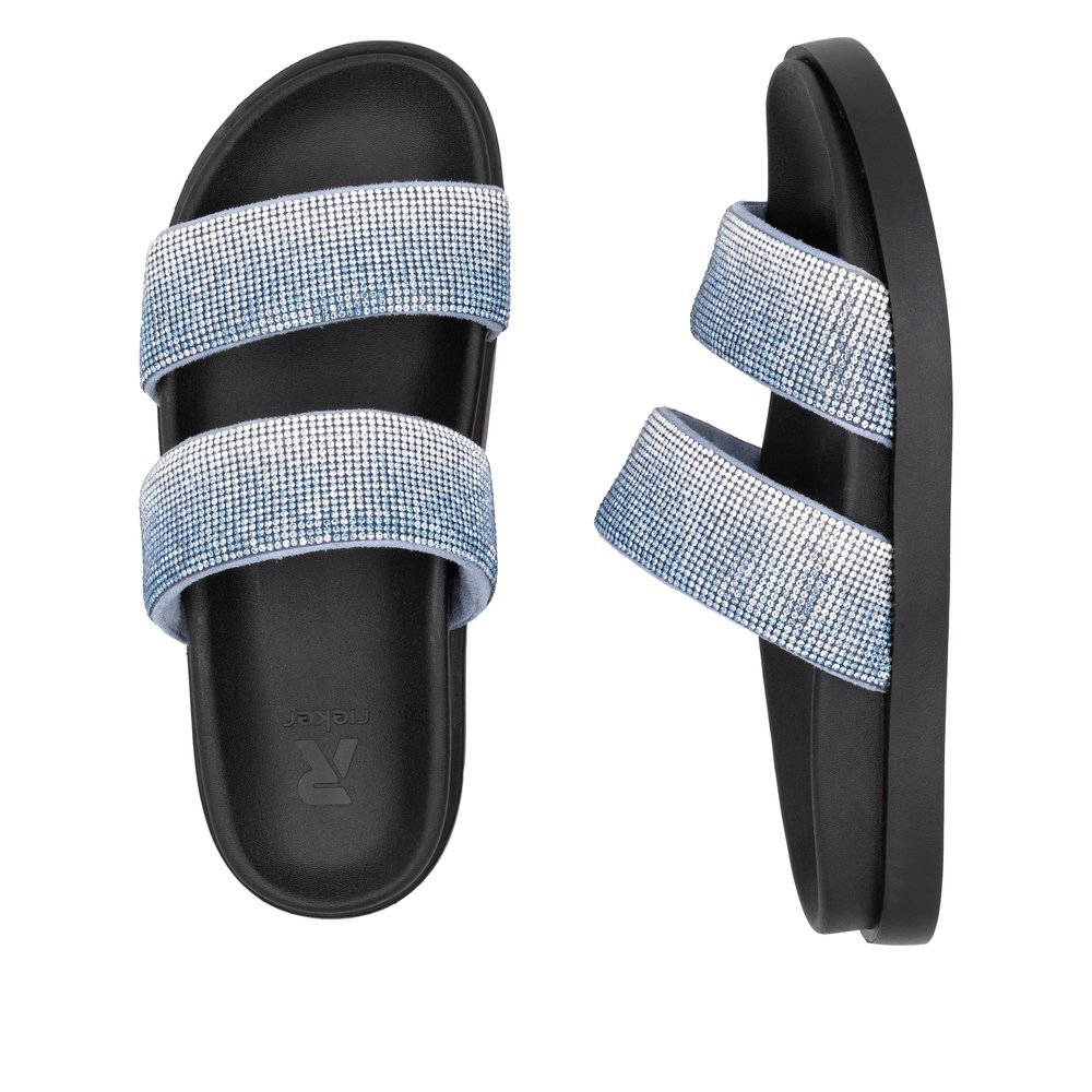Rieker W1451-14 Anatomical Sandal Silver 3cm Rieker W1451-14 Anatomical Sandal Silver 3cm