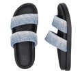 Rieker W1451-14 Anatomical Sandal Silver 3cm Rieker W1451-14 Anatomical Sandal Silver 3cm