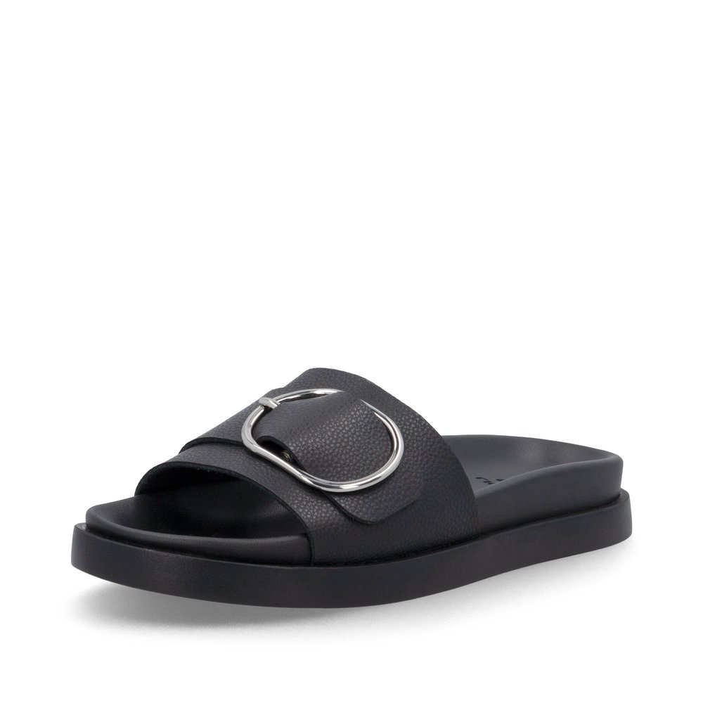 Rieker W1453-00 Anatomical Sandal Black 3cm Rieker W1453-00 Anatomical Sandal Black 3cm